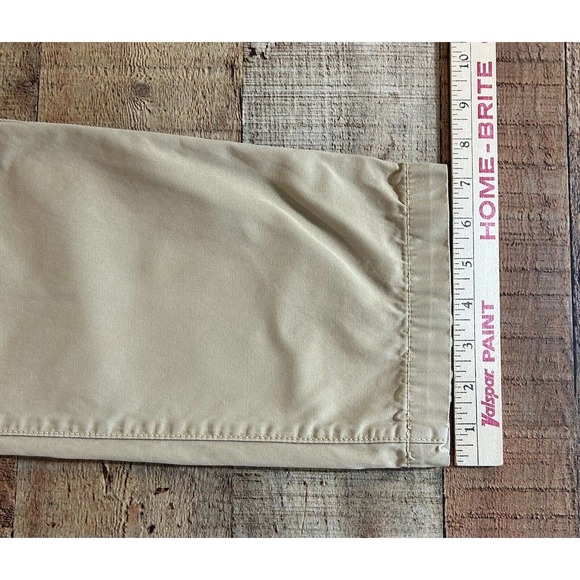 American Eagle Pants Mens 29X32 Tan Actual 29X30 Original Straight Made to Last - Picture 8 of 13